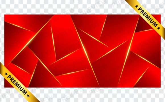 Download Luxury Red Background with Gold Line 01 - Premium Bundle